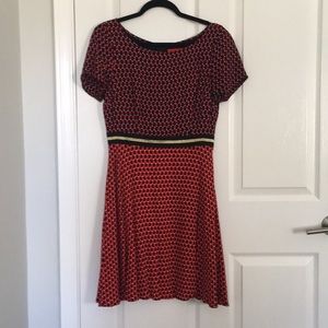 ❤️Anthro dress, 🐰bunny print!